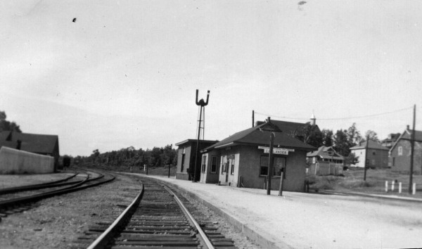 Callander train station - 1948